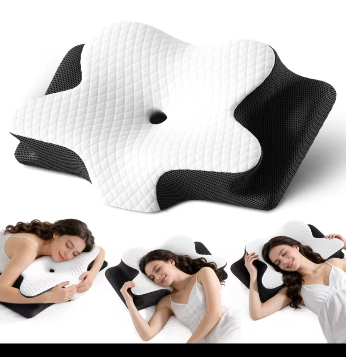 Almohada cervical de espuma viscoelástico